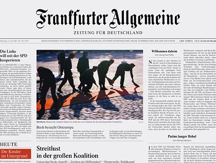 ÎÏÎ¿ÏÎ­Î»ÎµÏÎ¼Î± ÎµÎ¹ÎºÏÎ½Î±Ï Î³Î¹Î± Frankfurter Allgemeine Zeitung for Greece